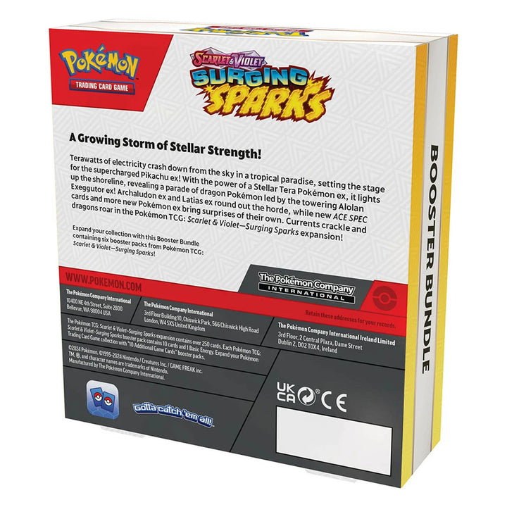 Pokemon TCG: Scarlet & Violet Surging Sparks Booster Bundle