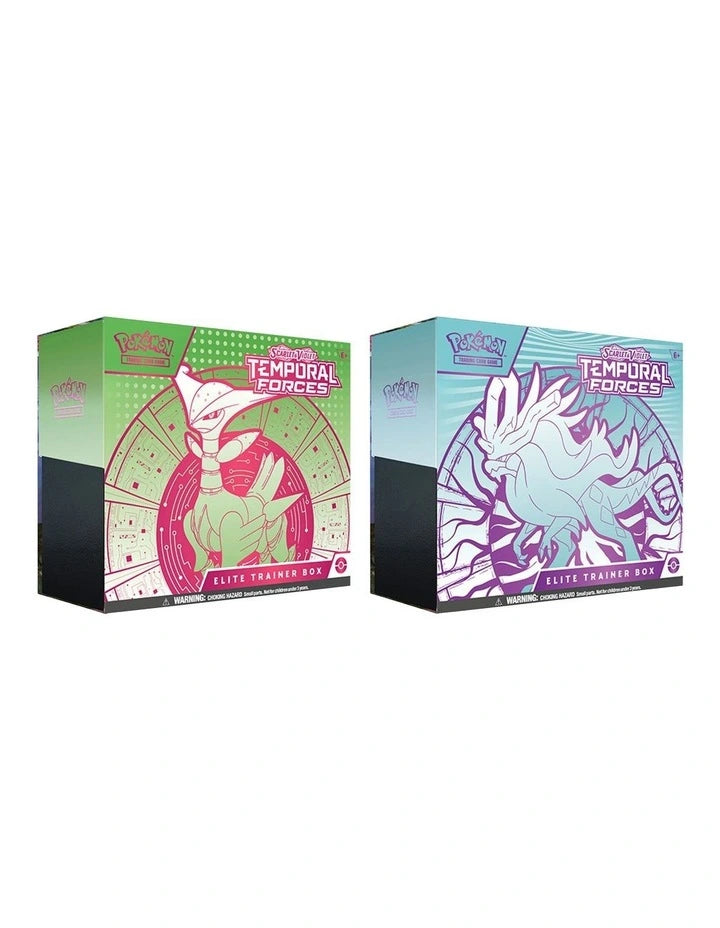 Temporal Forces Elite Trainer Box in Scarlet and Violet