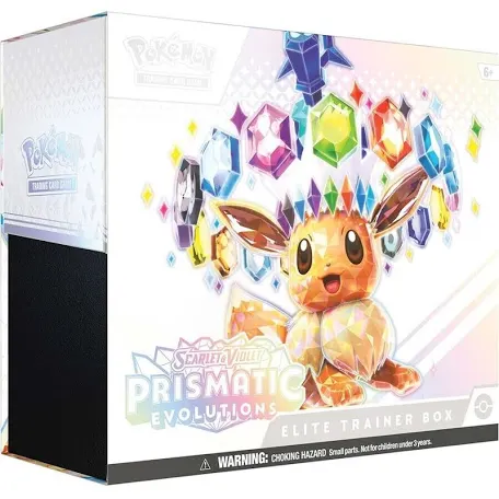 Pokémon TCG: Scarlet & Violet—
Prismatic Evolutions Elite Trainer
Box