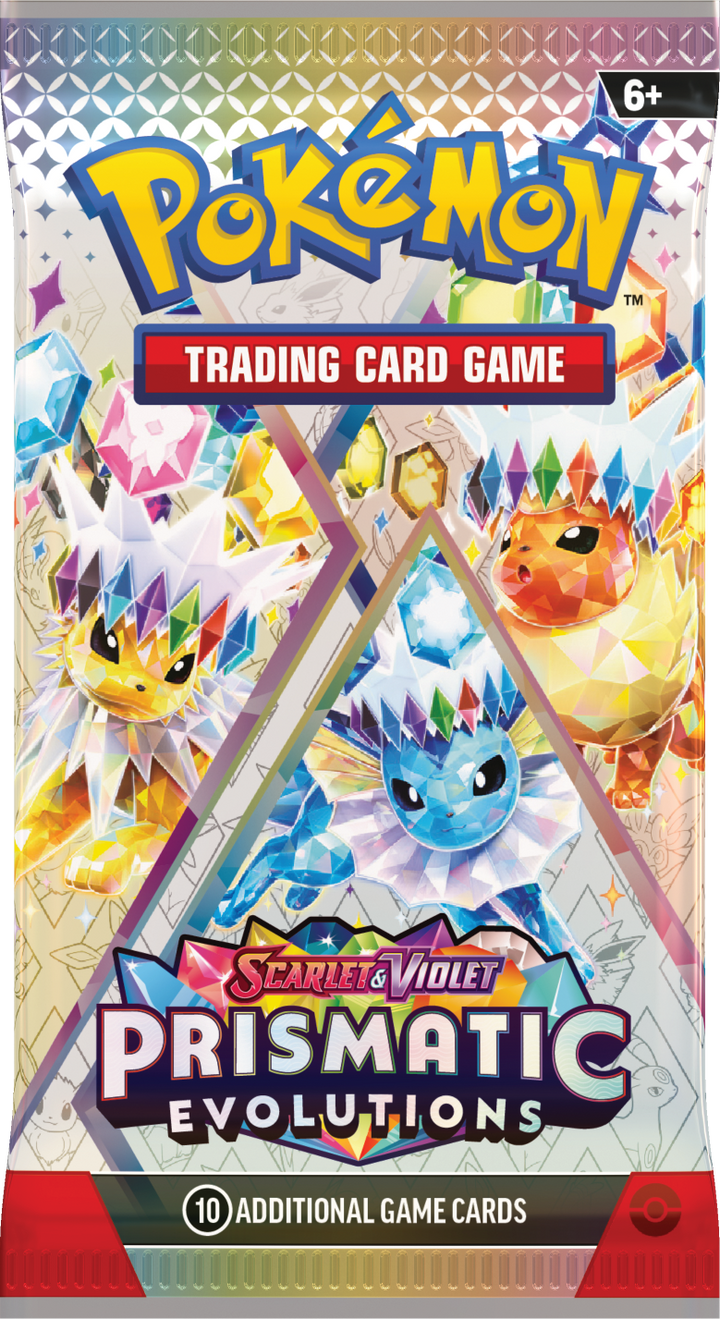 POKÉMON TCG Scarlet & Violet 8.5: Prismatic Evolutions Single Pack