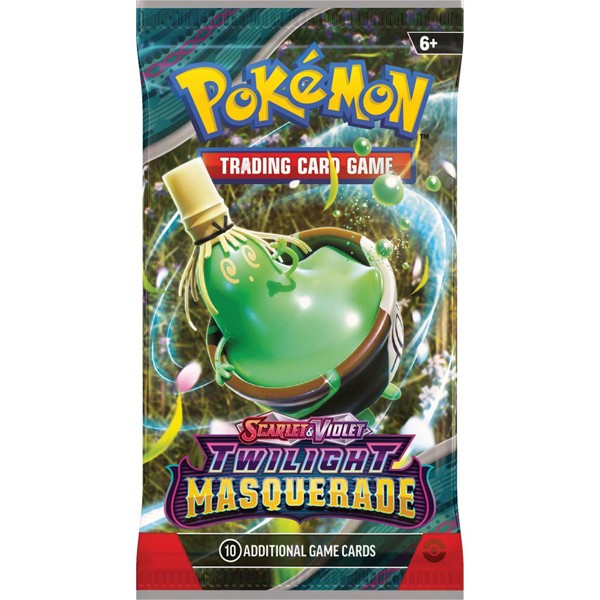 Pokemon TCG Scarlet & Violet 6 Twilight Masquerade Booster Pack