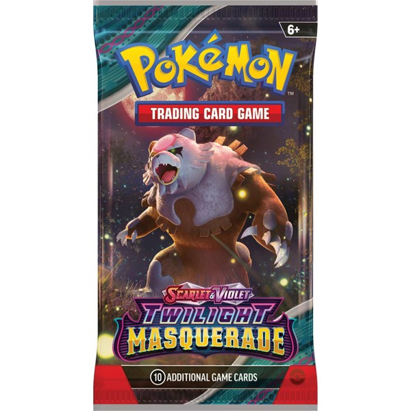 Pokemon TCG Scarlet & Violet 6 Twilight Masquerade Booster Pack